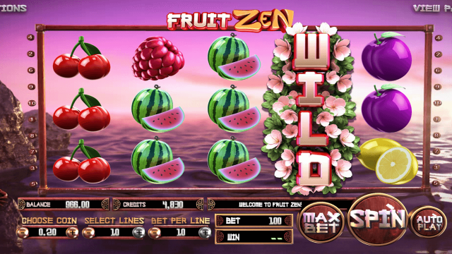 Бонусная игра Fruit Zen 6